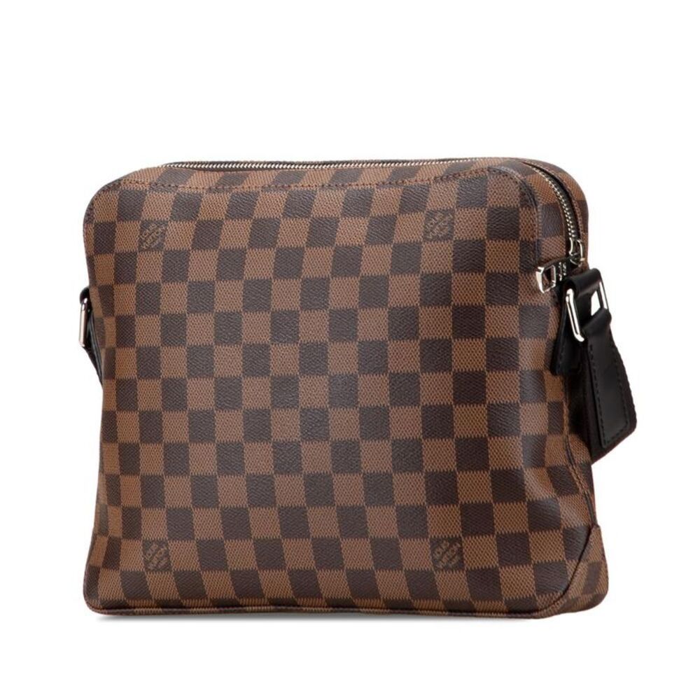 Pre Loved louis vuitton District PM Messenger Bag Women Brown Crossbody Bags - Picture 2 of 8